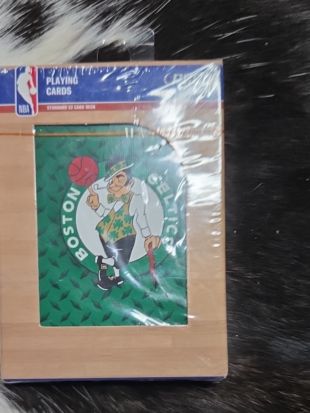 NBA Boston Celtics Green and White Team Logo Playing Cards NIP